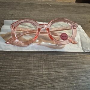 Prive Revaux Pink Round Reader Glasses
